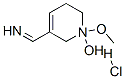 1-(1-hydroxy-5,6-dihydro-2H-pyridin-3-yl)-N-methoxy-methanimine hydroc hloride,145427-94-7,结构式