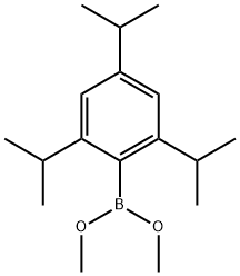 2,4,6-TRIISOPROPYLPHENYLBORONIC ACID MET Structure