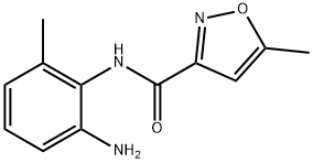 N-(2-amino-6-methyl-phenyl)-5-methyl-oxazole-3-carboxamide 结构式