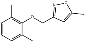 3-[(2,6-dimethylphenoxy)methyl]-5-methyl-oxazole,145441-07-2,结构式