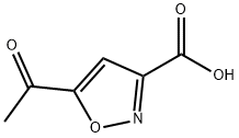 3-Isoxazolecarboxylic acid, 5-acetyl- (9CI) Structure