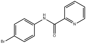 N-(4-溴苯基)吡啶-2-甲酰胺 结构式