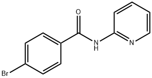 4-ブロモ-N-(2-ピリジニル)ベンズアミド 化学構造式