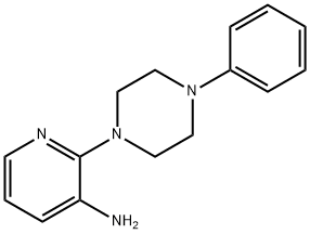 2-(4-Phenyl-1-piperazinyl)-3-pyridinamine Struktur