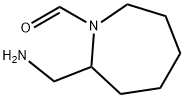 1H-Azepine-1-carboxaldehyde, 2-(aminomethyl)hexahydro- (9CI) Struktur