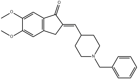 2-[(E)-(1-BENZYL-4-PIPERIDINYL)METHYLIDENE]-5,6-DIMETHOXY-1-INDANONE