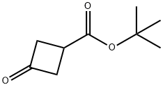 T-butyl-3-oxocyclobutanecarboxylate Structure