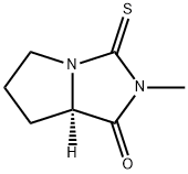 145552-40-5 1H-Pyrrolo[1,2-c]imidazol-1-one,hexahydro-2-methyl-3-thioxo-,(7aR)-(9CI)