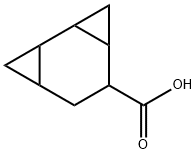 Tricyclo[5.1.0.02,4]octane-5-carboxylic acid (9CI),145571-40-0,结构式