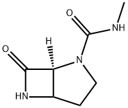 2,6-Diazabicyclo[3.2.0]heptane-2-carboxamide,N-methyl-7-oxo-,(1S)-(9CI),145574-52-3,结构式