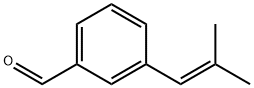 Benzaldehyde, 3-(2-methyl-1-propenyl)- (9CI) 结构式