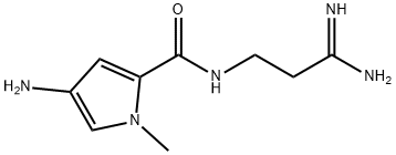 N-(3-Amino-3-iminopropyl)-4-amino-1-methyl-1H-pyrrole-2-carboxamide Struktur