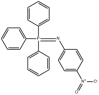 (4-Nitrophenylimino)triphenylphosphorane 结构式