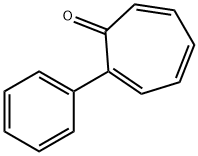 2-PHENYL-2,4,6-CYCLOHEPTATRIEN-1-ONE 结构式