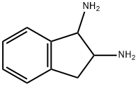 1,2-茚满二胺, 14563-24-7, 结构式