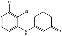 2-cyclohexen-1-one, 3-[(2,3-dichlorophenyl)amino]- 化学構造式