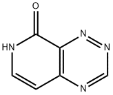 Pyrido[4,3-e]-1,2,4-triazin-8(7H)-one (9CI) 结构式