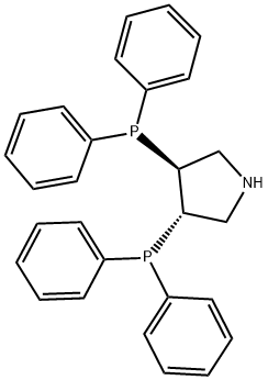 双(二苯基膦)吡咯烷 结构式