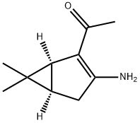 Ethanone, 1-[(1S,5R)-3-amino-6,6-dimethylbicyclo[3.1.0]hex-2-en-2-yl]- (9CI) 结构式