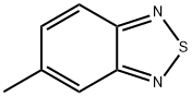 5-メチル-2,1,3-ベンゾチアジアゾール 化学構造式