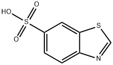 苯并[D]噻唑-6-磺酸 结构式