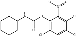 Cyclohexylcarbamic acid 3,4,6-trichloro-2-nitrophenyl ester|