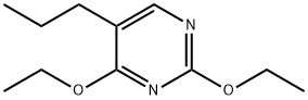 Pyrimidine, 2,4-diethoxy-5-propyl- (9CI),145729-63-1,结构式