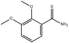 2,3-DIMETHOXY-THIOBENZAMIDE, 145736-64-7, 结构式