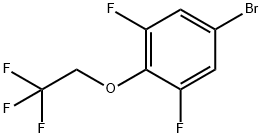 5-溴-1,3-二氟-2-(2,2,2-三氟乙氧基)苯, 145767-78-8, 结构式