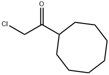 Ethanone, 2-chloro-1-cyclooctyl- (9CI) 结构式