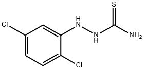 4-(2,5-DICHLOROPHENYL)-3-THIOSEMICARBAZIDE Struktur