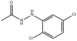 N-Acetyl-N'-(2,5-dichlorophenyl)hydrazine, Acetic acid N'-(2,5-dichlorophenyl)hydrazide Structure