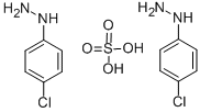 4-氯苯肼硫酸盐,14581-21-6,结构式