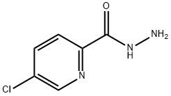2-Pyridinecarboxylicacid,5-chloro-,hydrazide(9CI) Structure