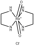 双(乙二胺)氯化铼酰(V), 14587-92-9, 结构式
