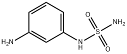 N-(3-氨基苯基)氨基磺酰胺 结构式