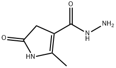 1H-Pyrrole-3-carboxylicacid,4,5-dihydro-2-methyl-5-oxo-,hydrazide(9CI),145888-70-6,结构式