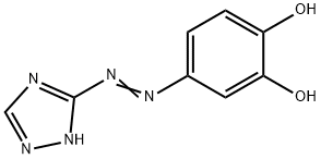 1,2-Benzenediol, 4-(1H-1,2,4-triazol-3-ylazo)- (9CI),145889-49-2,结构式