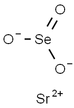 锶亚硒酸盐,14590-38-6,结构式