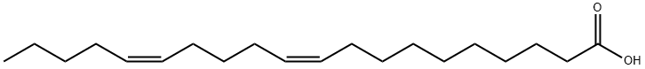 10,15-eicosadienoic acid Struktur