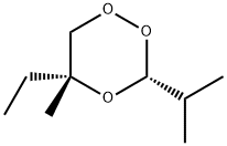 1,2,4-Trioxane,5-ethyl-5-methyl-3-(1-methylethyl)-,cis-(9CI)|