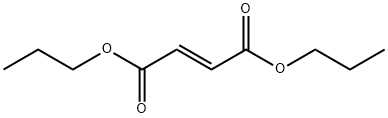 フマル酸ジプロピル 化学構造式