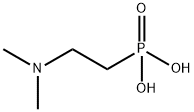 (2-(dimethylamino)ethyl)phosphonic acid Struktur