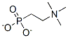 N,N,N-trimethyl-2-aminoethylphosphonate 结构式