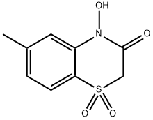 14598-79-9 4-Hydroxy-6-methyl-2H-1,4-benzothiazin-3(4H)-one 1,1-dioxide