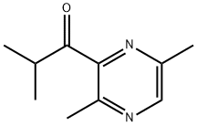 1-Propanone,1-(3,6-dimethylpyrazinyl)-2-methyl-(9CI) 结构式