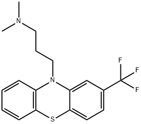 トリフルプロマジン 化学構造式