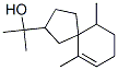 2-(6,10-dimethyl-2-spiro[4.5]dec-9-enyl)propan-2-ol Struktur