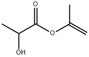 Propanoic acid, 2-hydroxy-, 1-methylethenyl ester (9CI) 化学構造式