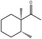 Ethanone, 1-(1,2-dimethylcyclohexyl)-, (1R-trans)- (9CI) 化学構造式